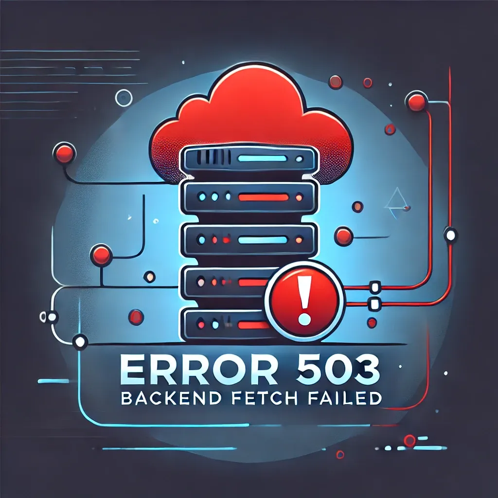 Gestion de l'erreur 503 Backend Fetch Failed sur un site web